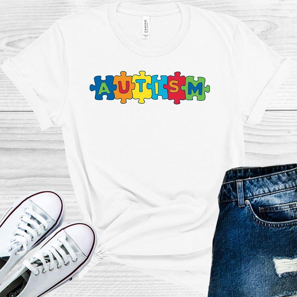 Autism Awareness Puzzle Graphic Tee